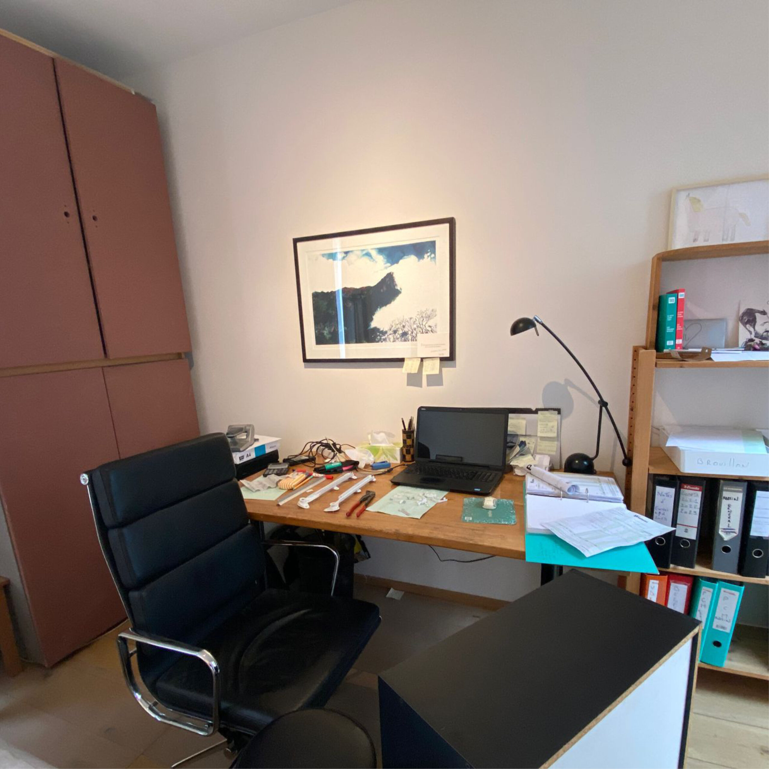Réaménagement d'un bureau
